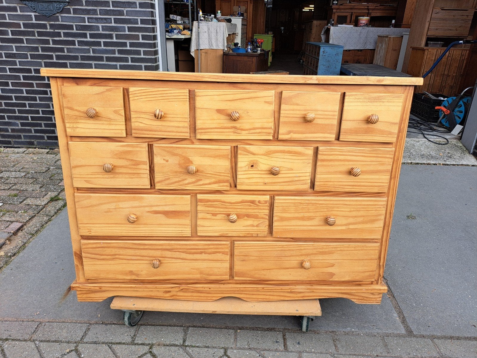 grenen ladekast commode 14 lades gratis bezorging regio, R.kooij65@gmail.com, Gebruikt, 100 tot 150 cm, 5 laden of meer