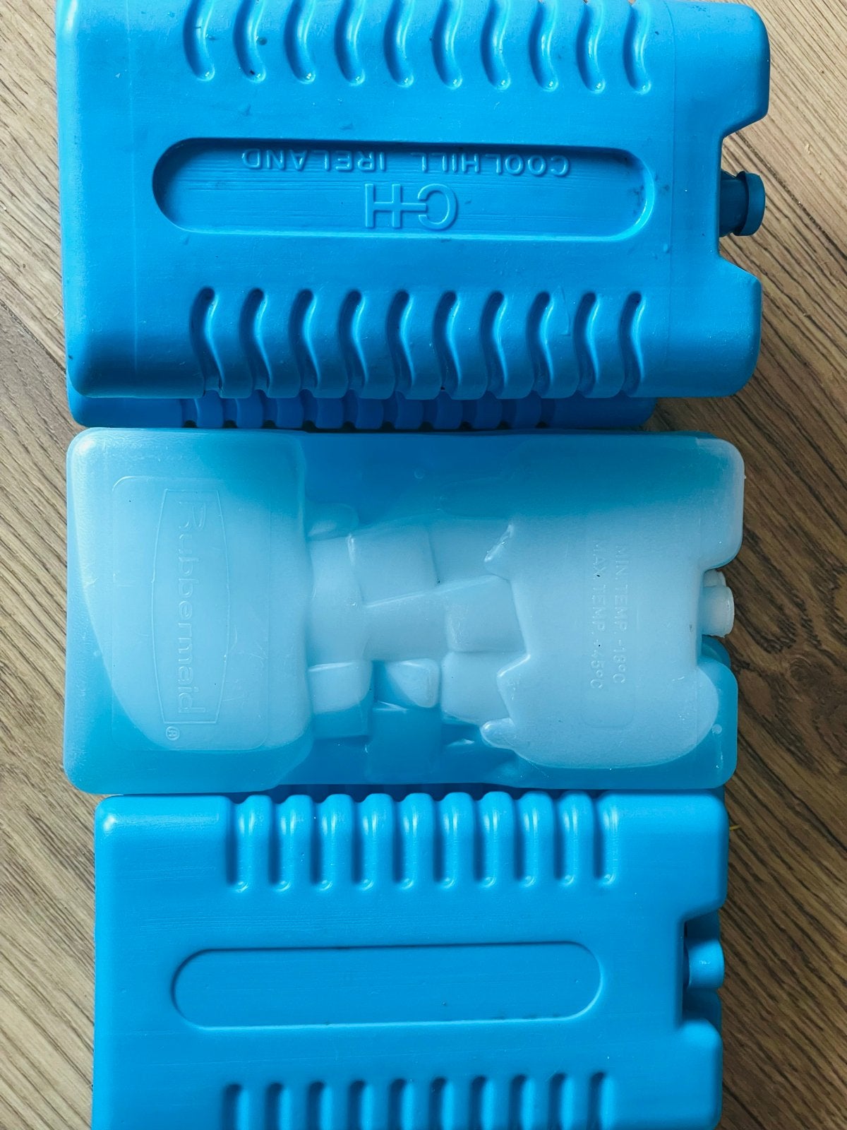 Set van 3 koelelementen voor koelbox of koeltas, Ophalen, Gebruikt, Koel-accessoire