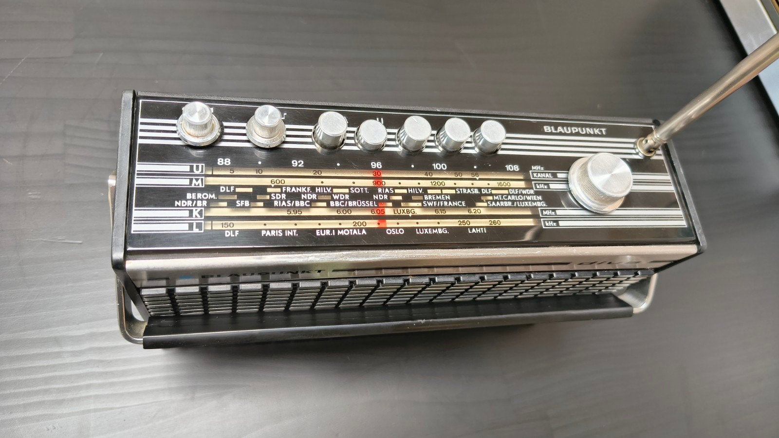 Blaupunkt Diva Transistor Radio 1969 Vintage, Ophalen of Verzenden, Gebruikt, Transistorradio