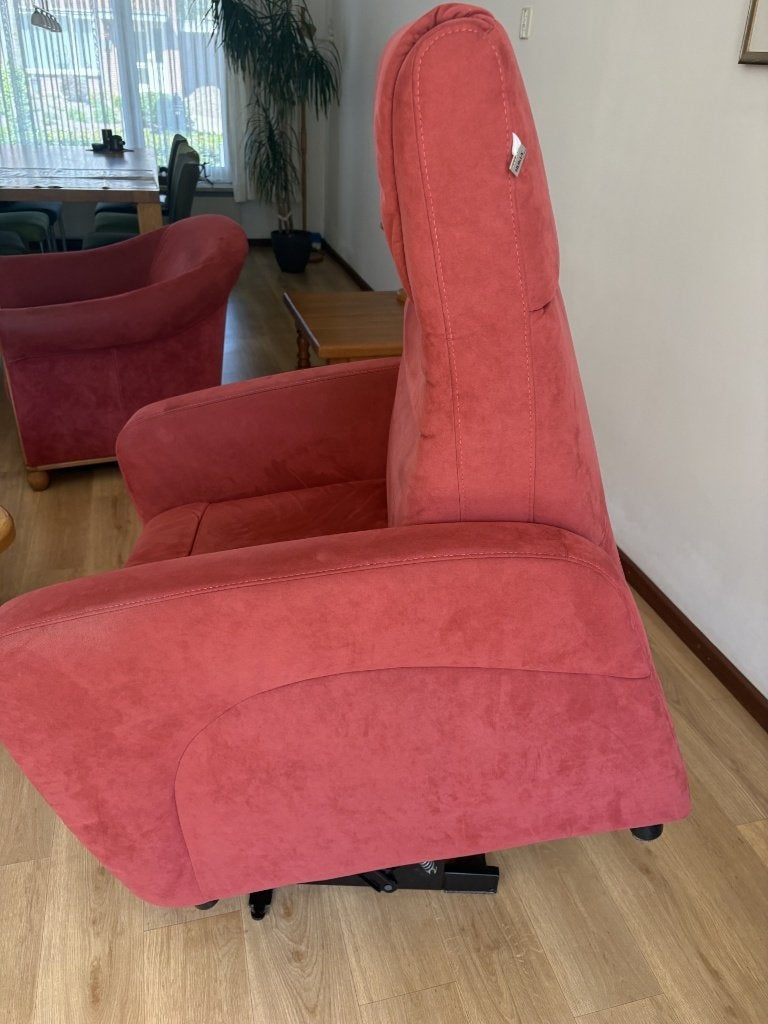 STA-OP STOEL / RELAX STOEL, Huis en Inrichting, Fauteuils, Ophalen, Gebruikt, Stof, 50 tot 75 cm