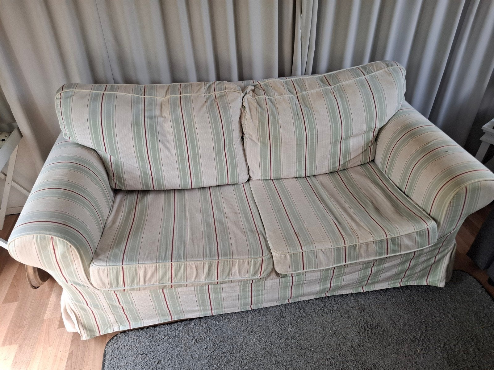 Ikea Ektorp bank, Huis en Inrichting, Gebruikt, Tweepersoons, 75 tot 100 cm, Ophalen of Verzenden