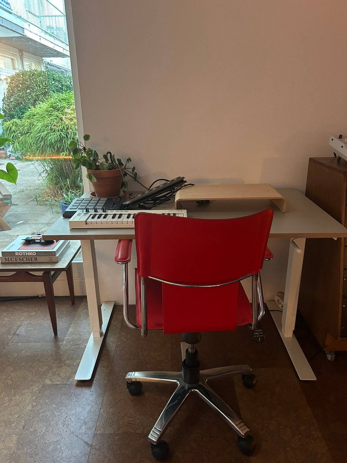 Ikea zit sta bureau 120x70, Ophalen, Zo goed als nieuw