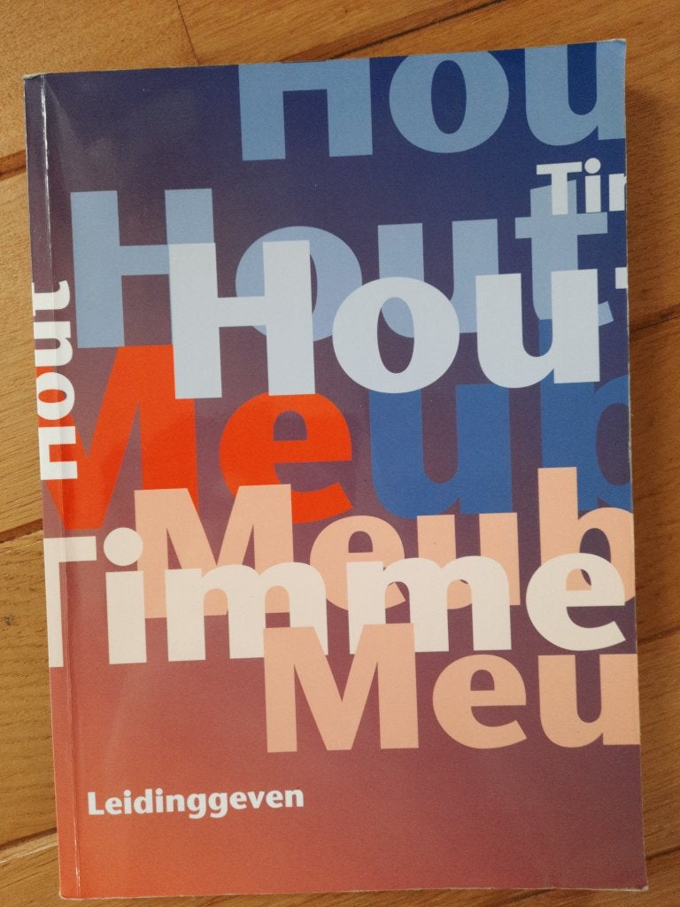 SH&M Hout Meubel Timmeren - Leidinggeven - nieuw -, Ophalen of Verzenden, Beta, Nieuw, HBO