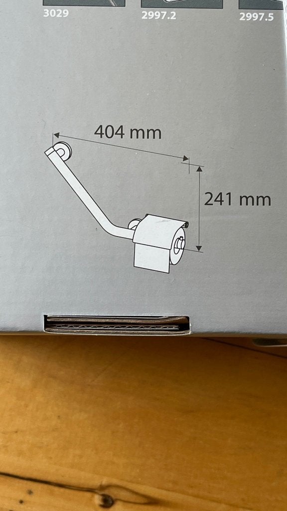 toiletrolhouder met veiligheisgreep Tiger, Ophalen of Verzenden, Nieuw, Chroom, Toilet
