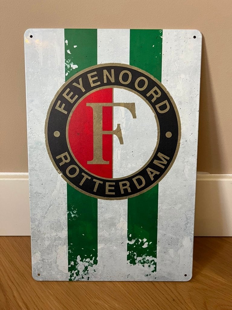 Feyenoord Wandbord, Verzamelen, Ophalen of Verzenden, Zo goed als nieuw, Feyenoord, Overige typen