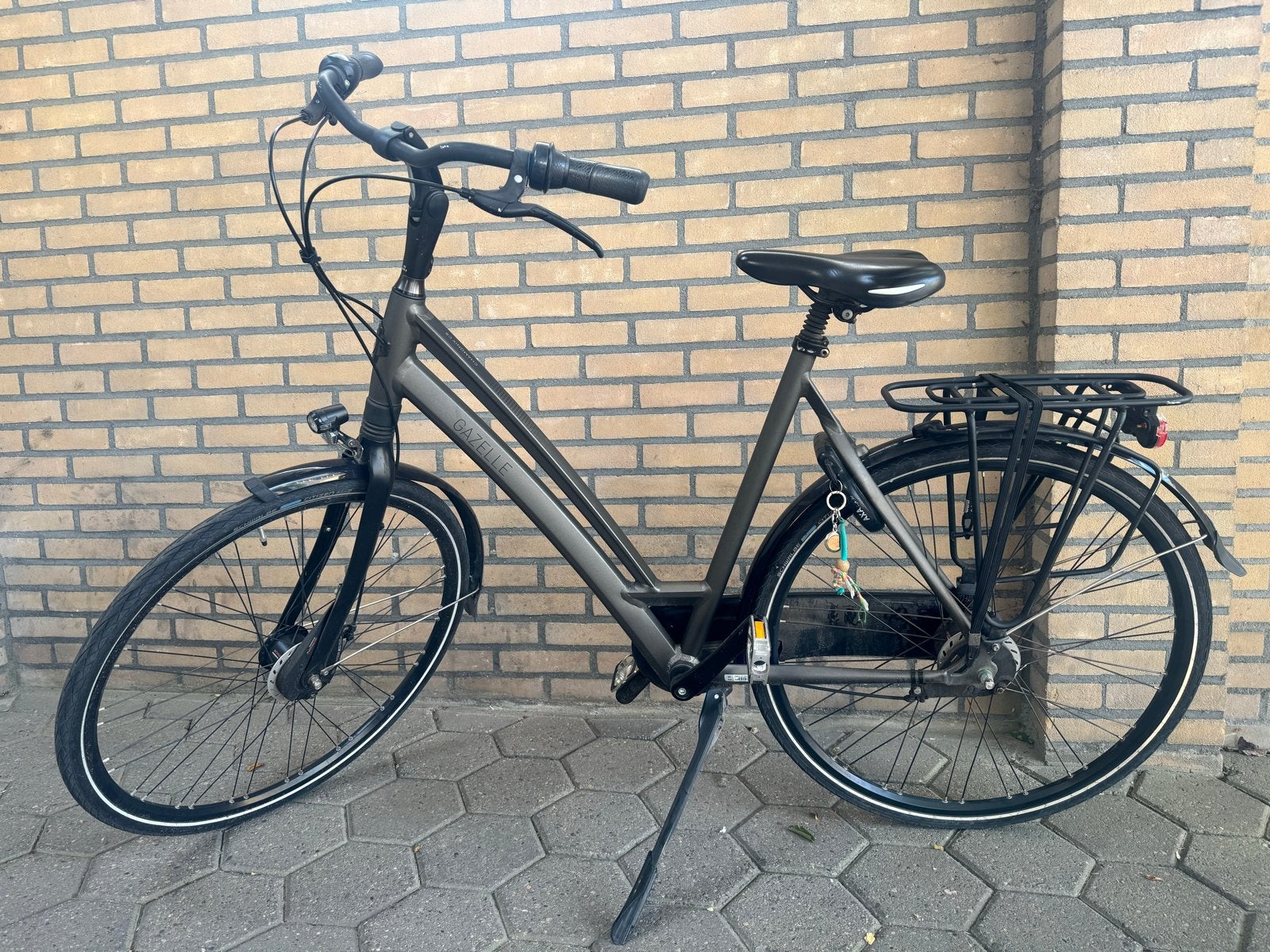 Gazelle Chamonix C8 - 57 cm, Fietsen en Brommers, Ophalen, Gebruikt, Velgrem, Versnellingen