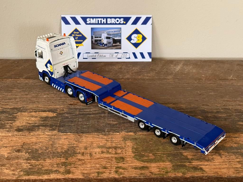 WSI - Scania Next Gen Smith Bros, Ophalen of Verzenden, Zo goed als nieuw, Bus of Vrachtwagen, Wsi