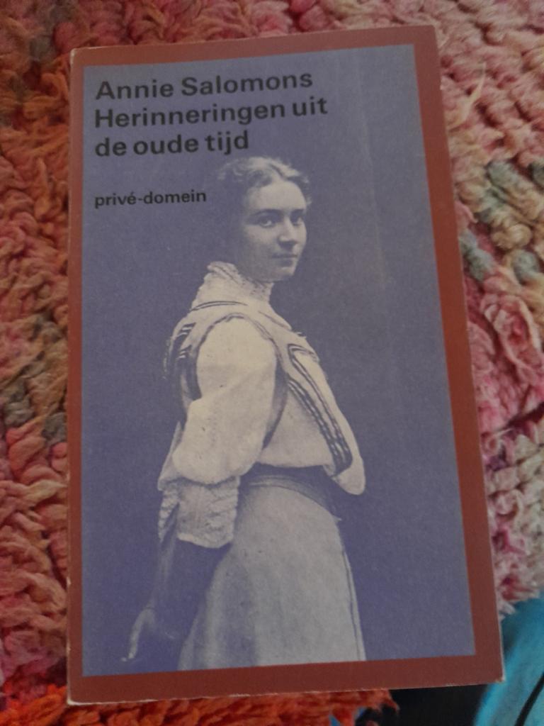 Annie Salomons - Herinneringen uit de oude tijd, Boeken, Ophalen of Verzenden, Gelezen, Annie Salomons, Overige