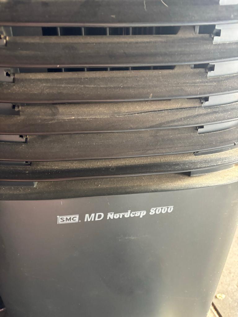 Mobiele airco SMC MD Nordcap 8000 met slang - koelt nog goed, Witgoed en Apparatuur, Airco's, Gebruikt, Minder dan 60 m³, Timer