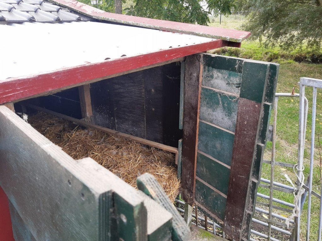 Kippenhok, Dieren en Toebehoren, Pluimvee | Toebehoren, Ophalen, Gebruikt, Kippenhok of Kippenren