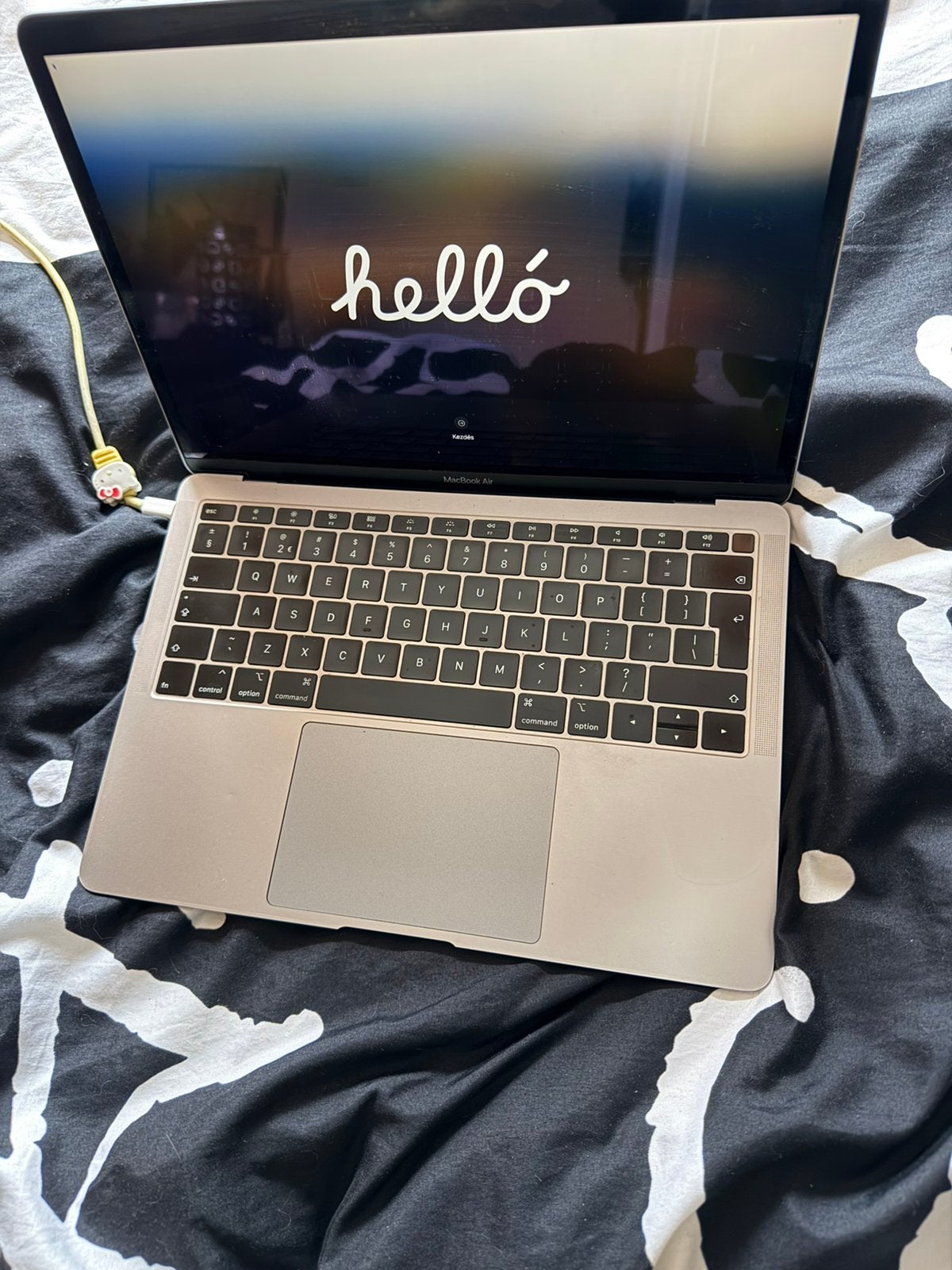 Apple MacBook Air 2019 13.3 spacegrey NL, Computers en Software, Gebruikt, 8 GB, 13 inch, Minder dan 2 Ghz