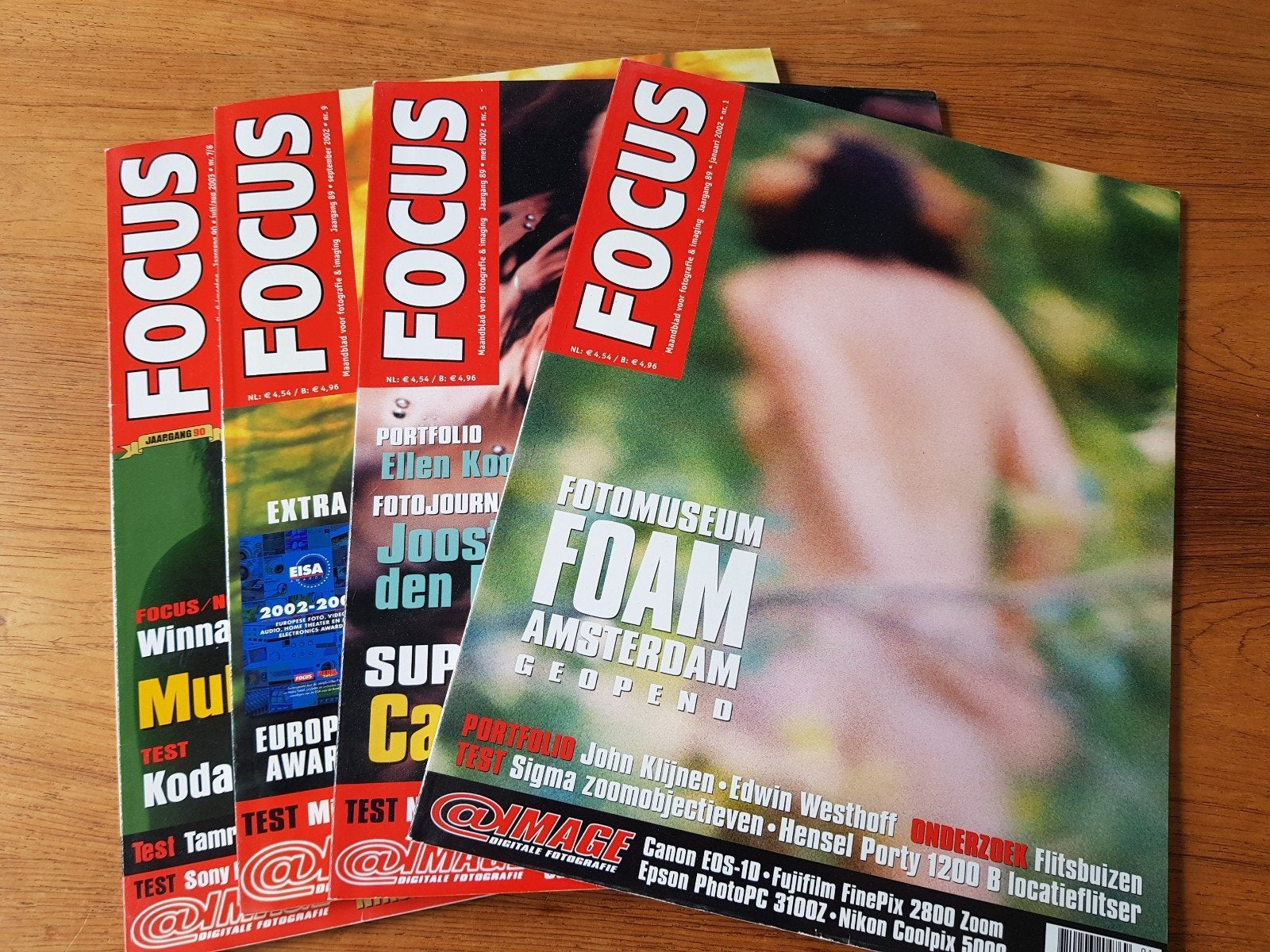 Focus Magazine Jaargang 2002 en 2003 - 4 nummers, Ophalen of Verzenden, Gelezen, Overige typen