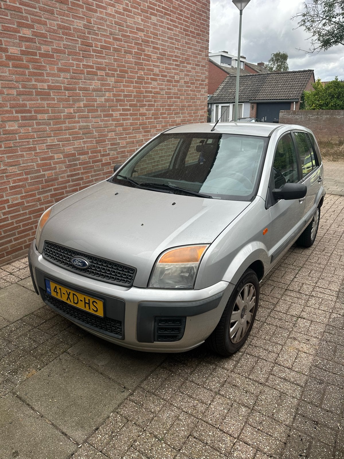 Ford Fusion 1.4 16V 2007 Grijs, Auto's, Ford, Particulier, Fusion, Airbags, Airconditioning, Centrale vergrendeling, Isofix, Metallic lak