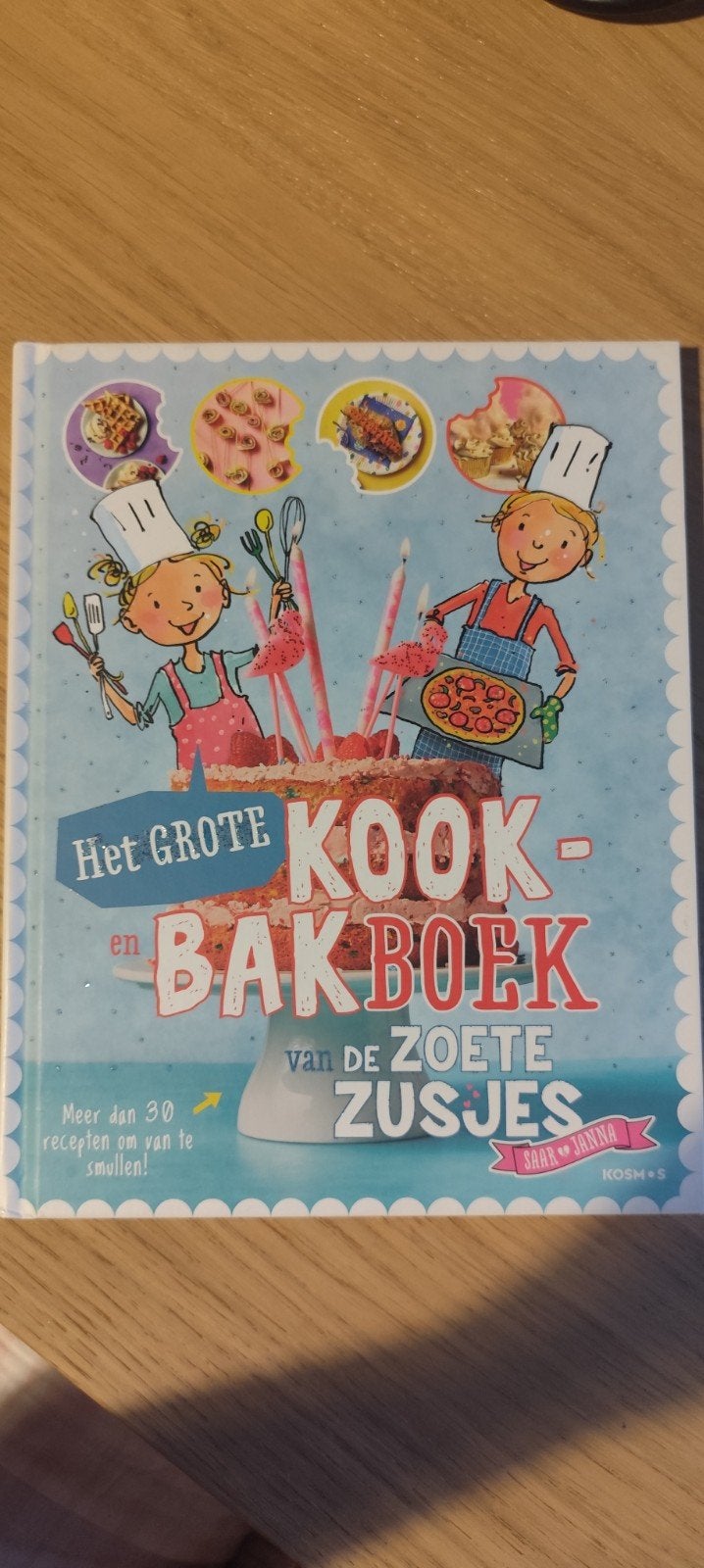 Het Grote Kook- en Bakboek van de Zoete Zusjes, Boeken, Kookboeken, Ophalen, Zo goed als nieuw, Saar & Janna, Hoofdgerechten