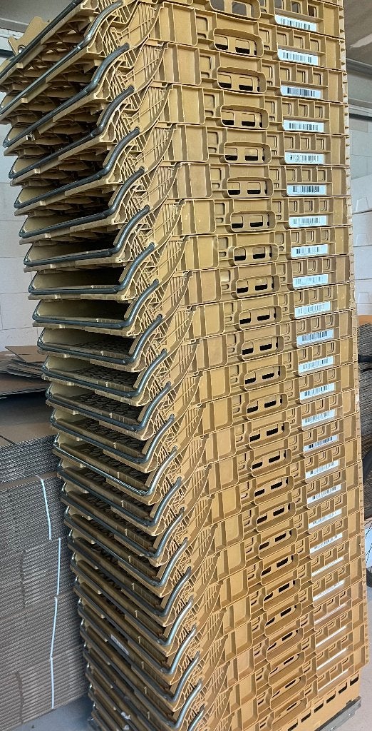 30 stuks broodkratten, Ophalen, Gebruikt, 100 cm of meer, 60 cm of meer