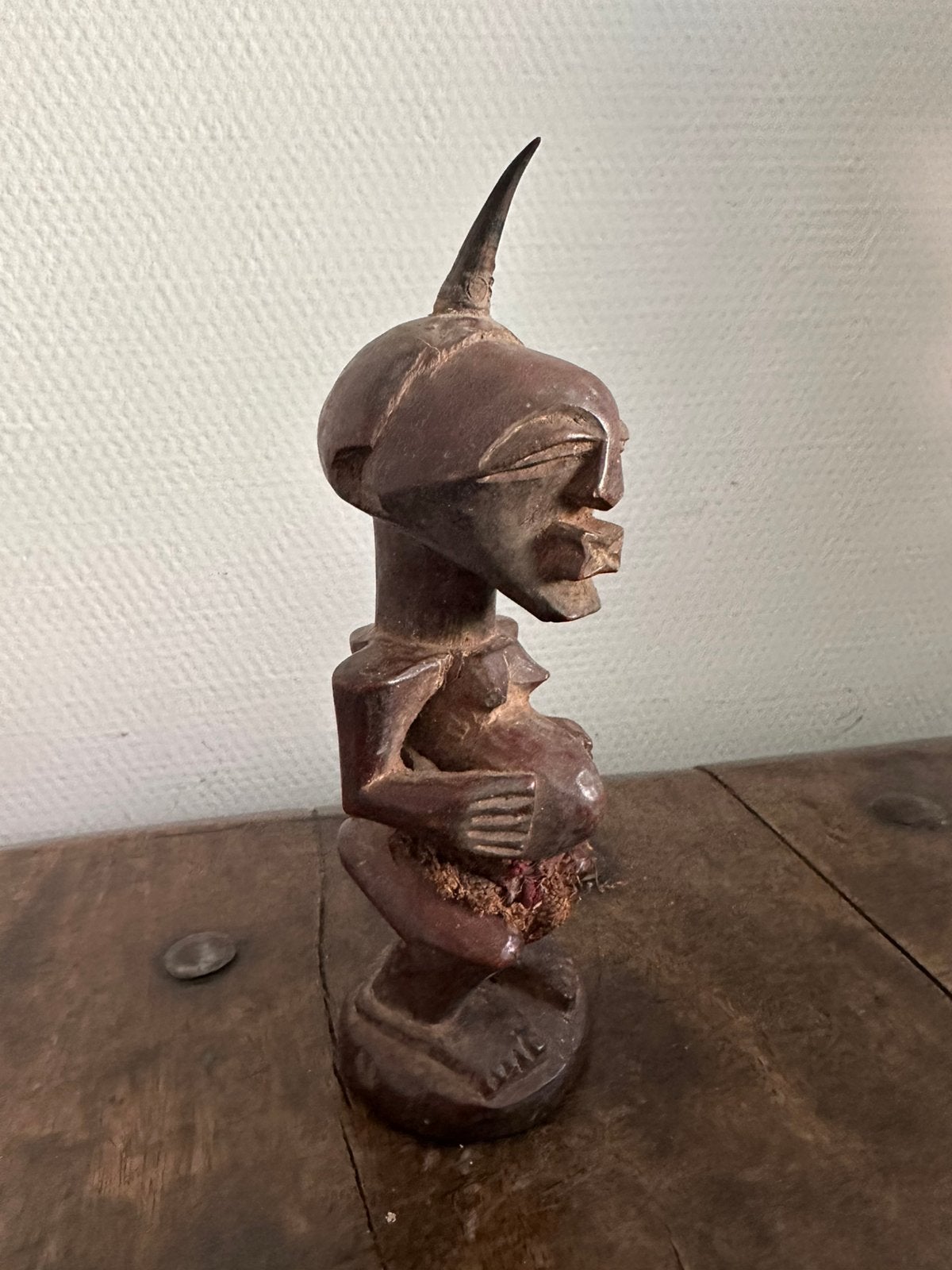 Antiek Songye Fétiche krachtbeeld Boma collectie 1920, Ophalen of Verzenden