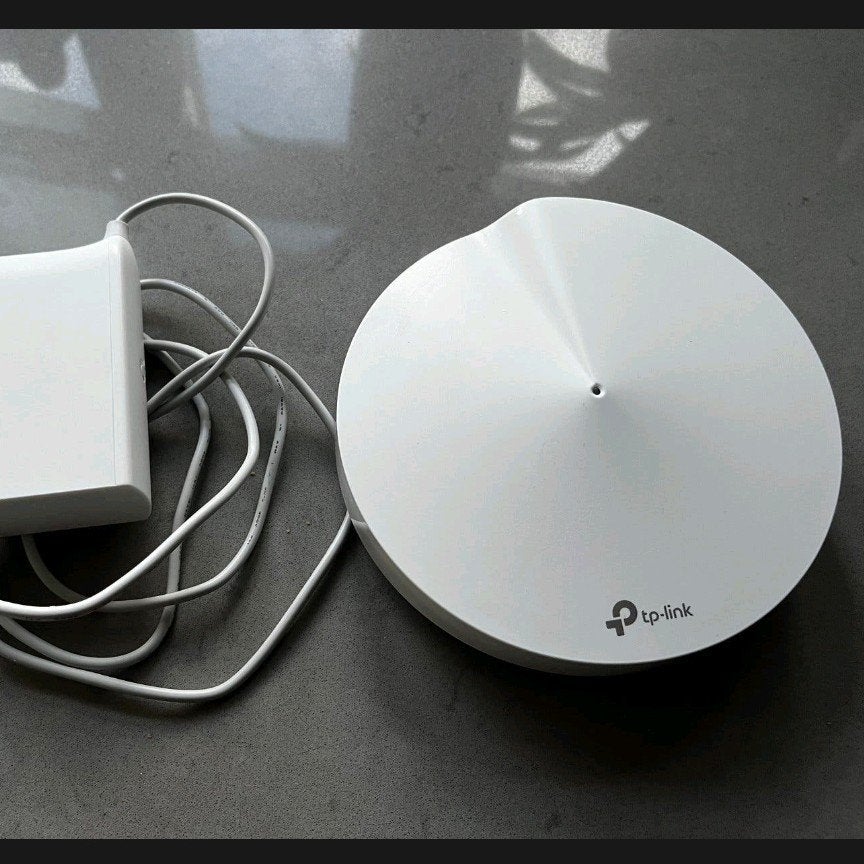TP-Link Deco M9 Plus Smart Home Mesh Wi-Fi Systeem, Ophalen of Verzenden, Zo goed als nieuw, Router, TP-Link