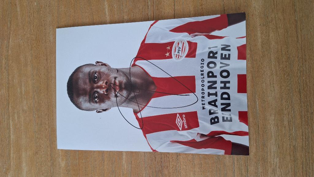 Foto 20x30 cm met handtekening; Bruma # PSV, Ophalen of Verzenden, Nieuw, PSV, Overige typen