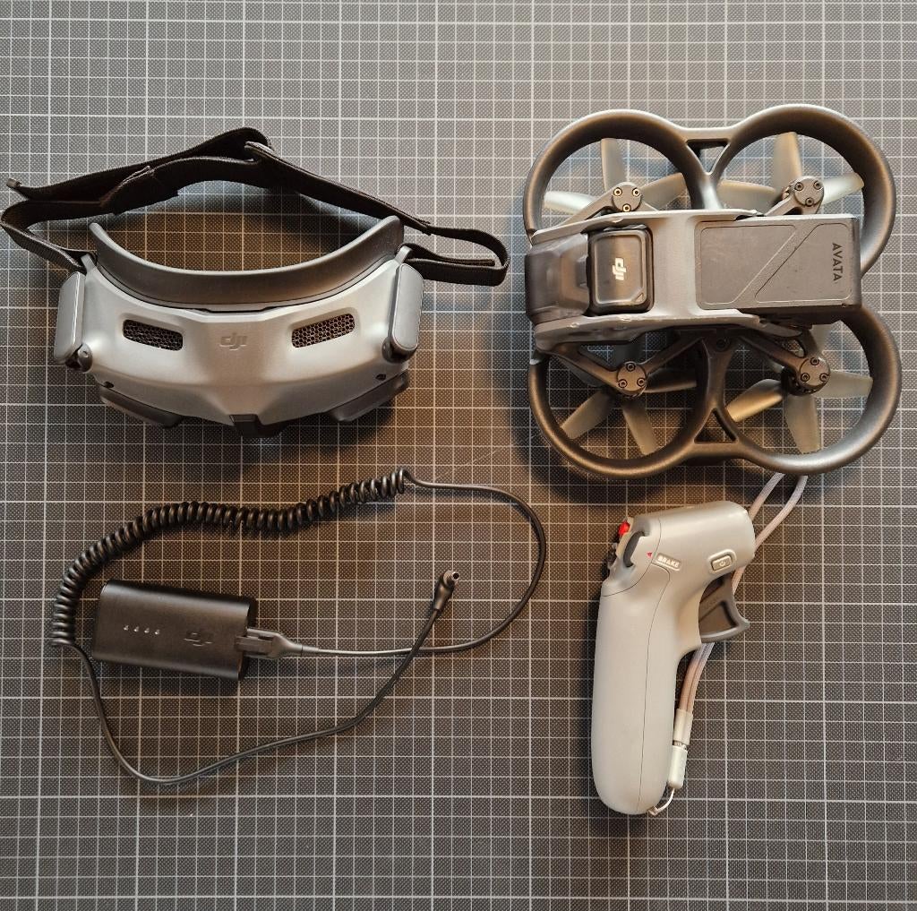DJI Avata Pro-View Combo, Audio, Tv en Foto, Drones, Gebruikt, Cameradrone, 100 tot 1000 meter, DJI