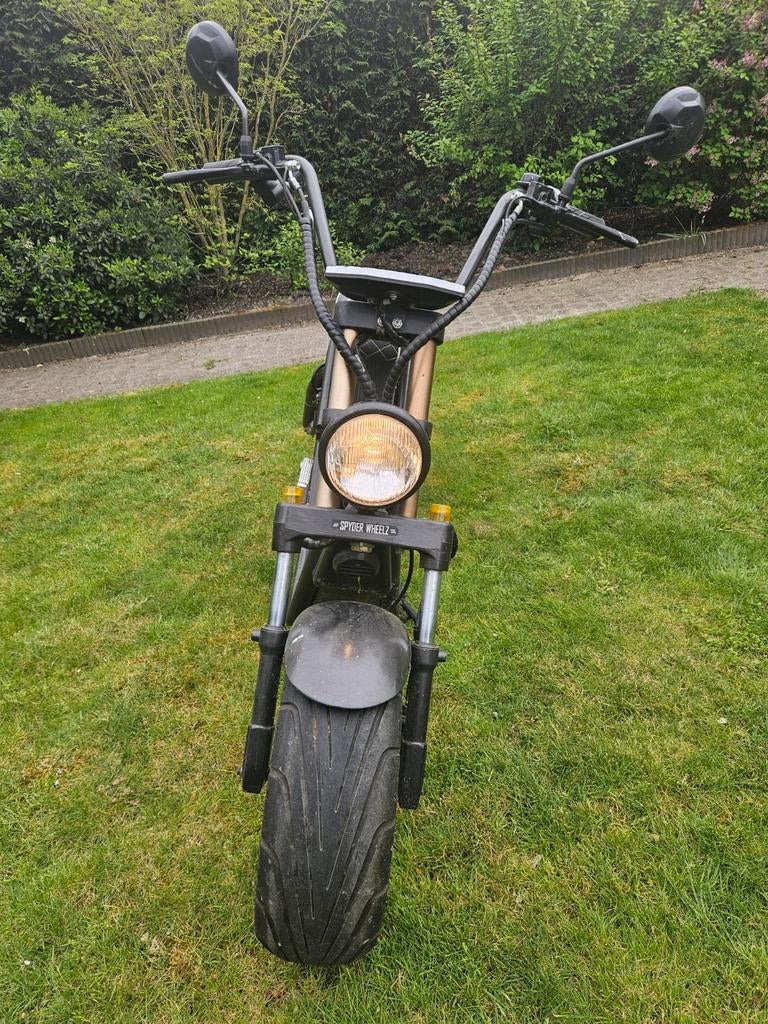 E-chopper 25 km/u - 40 km bereik - Bouwjaar 2019, Fietsen en Brommers, Snorfietsen en Snorscooters, Ophalen, Gebruikt, Elektrisch