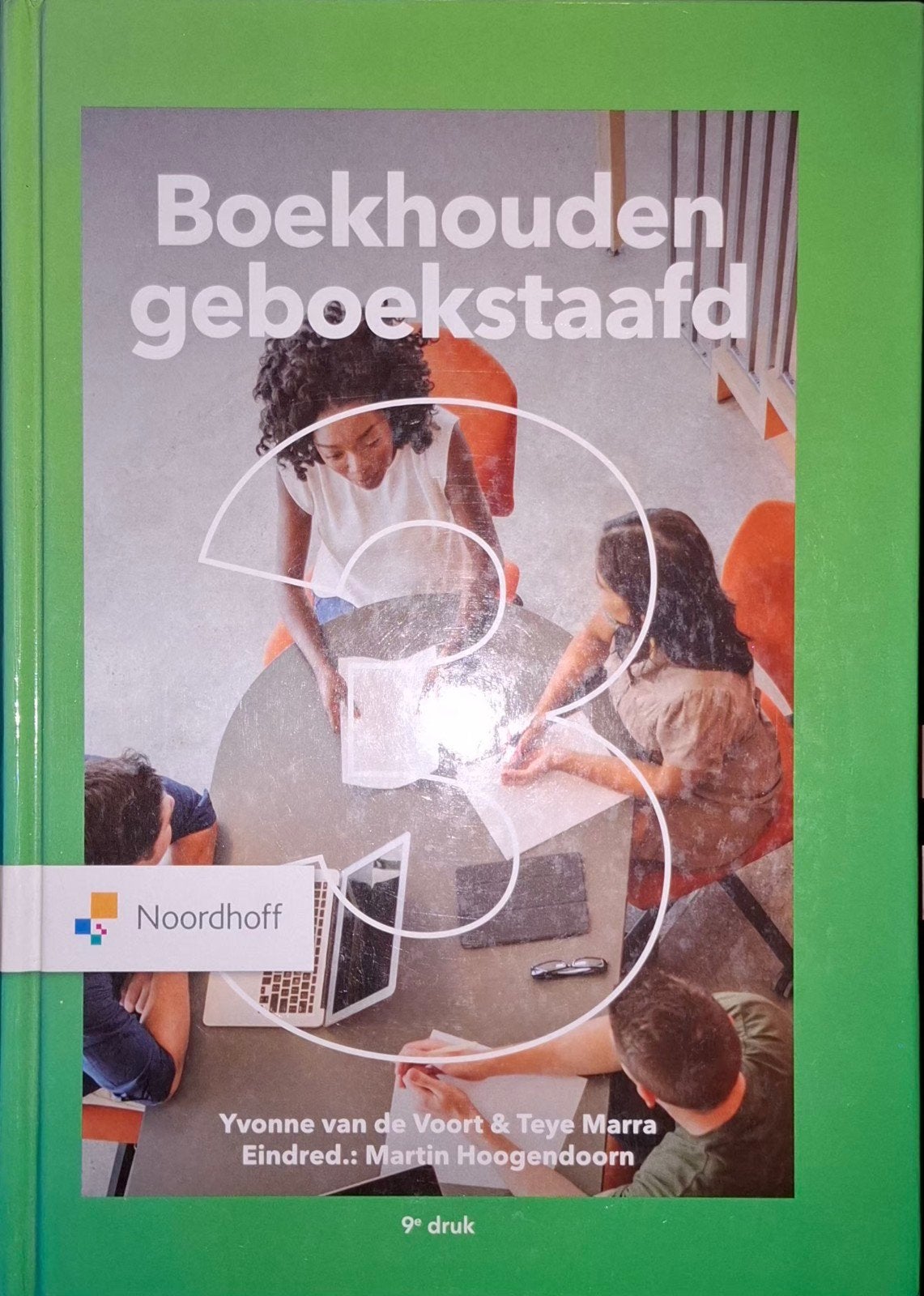 Boekhouden geboekstaafd 3 - 9e druk - Yvonne van de Voort, Zo goed als nieuw, Yvonne van de Voort & Teye Marra, Gamma, HBO