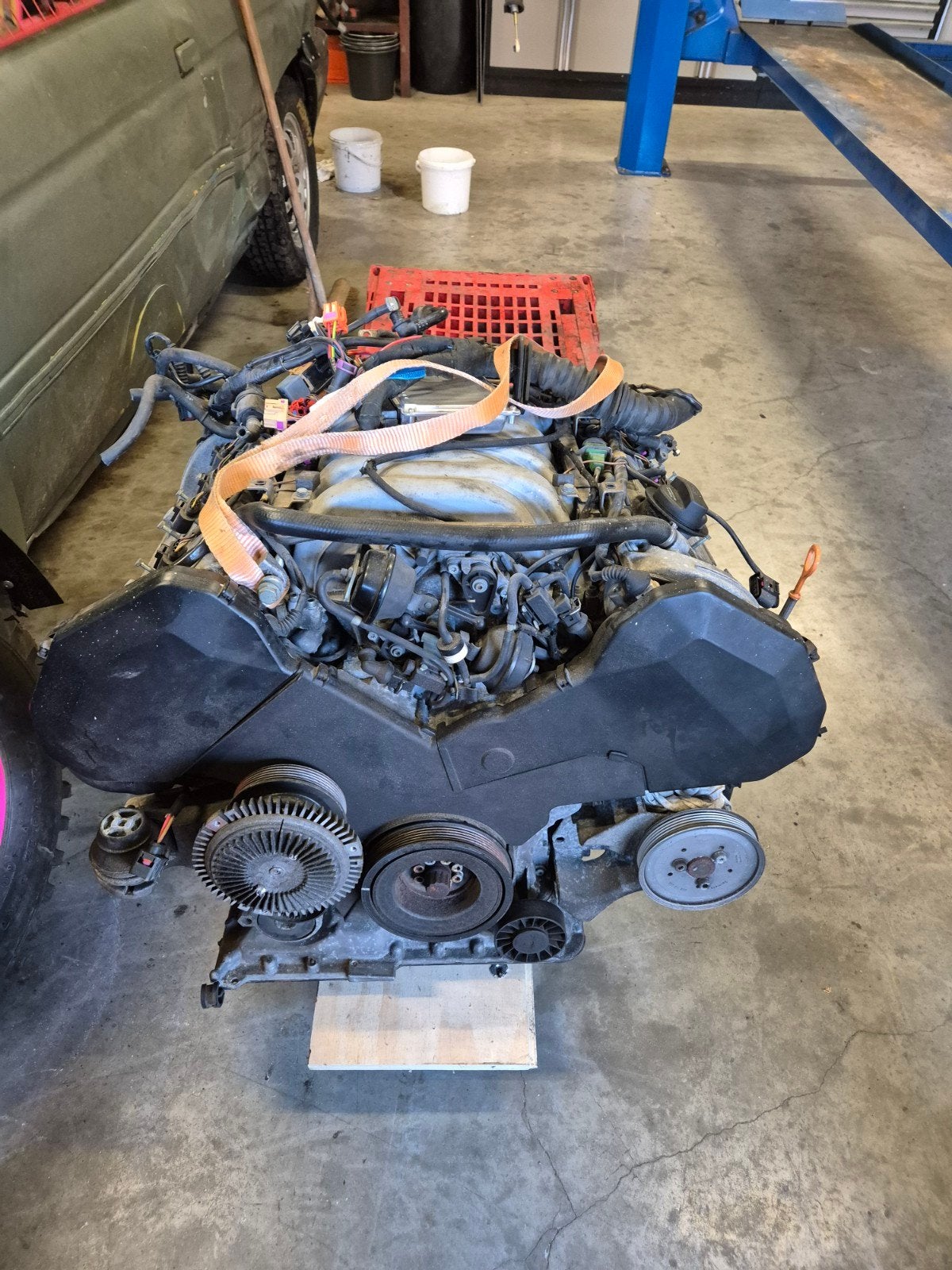 Audi s6 a6 c5 4.2 v8 automaatbak en onderdelen, Ophalen of Verzenden, Gebruikt, Audi