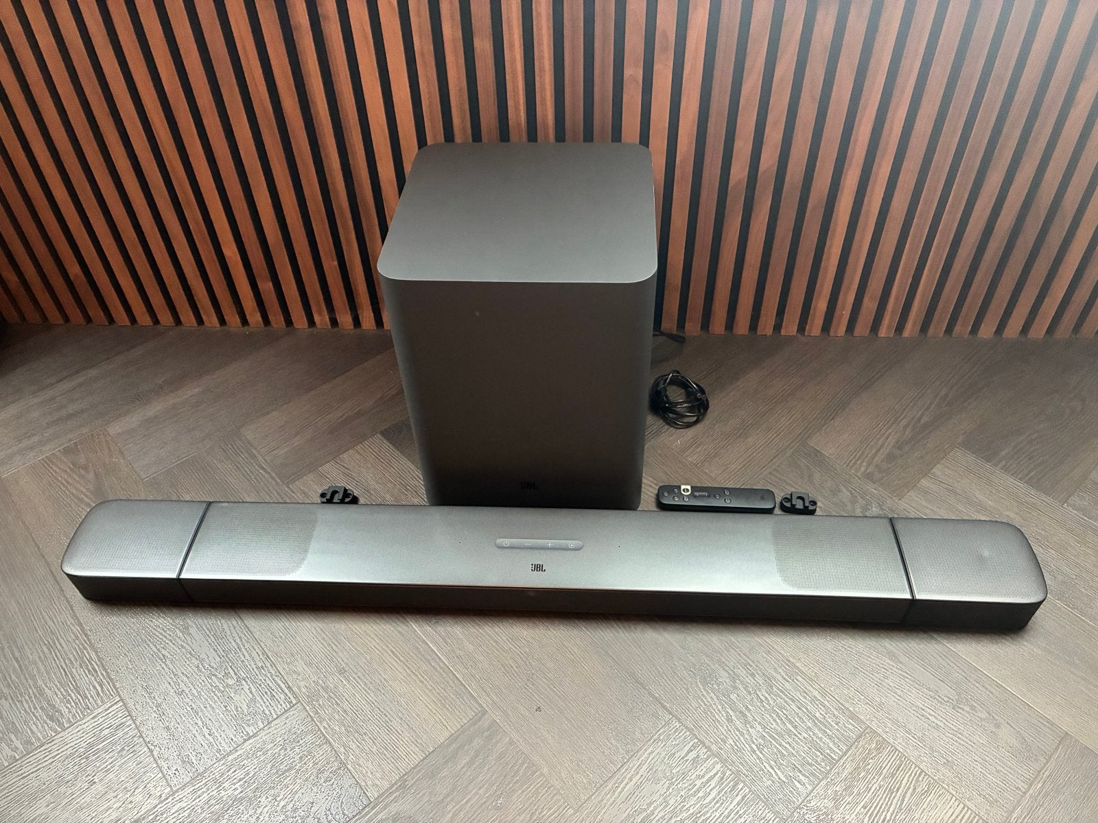 JBL BAR 9.1 Soundbar met draadloze subwoofer en speakers, Ophalen, Bluetooth, Gebruikt