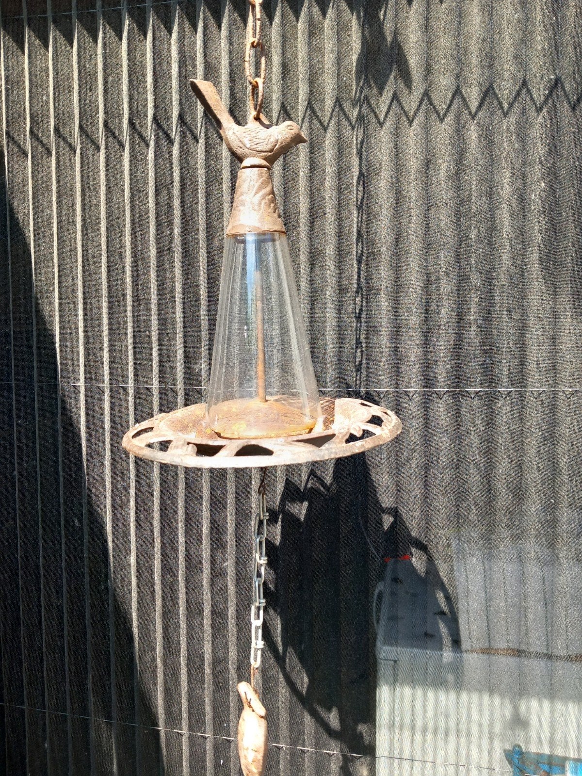 vogeldrinkbak, Ophalen of Verzenden, Gebruikt