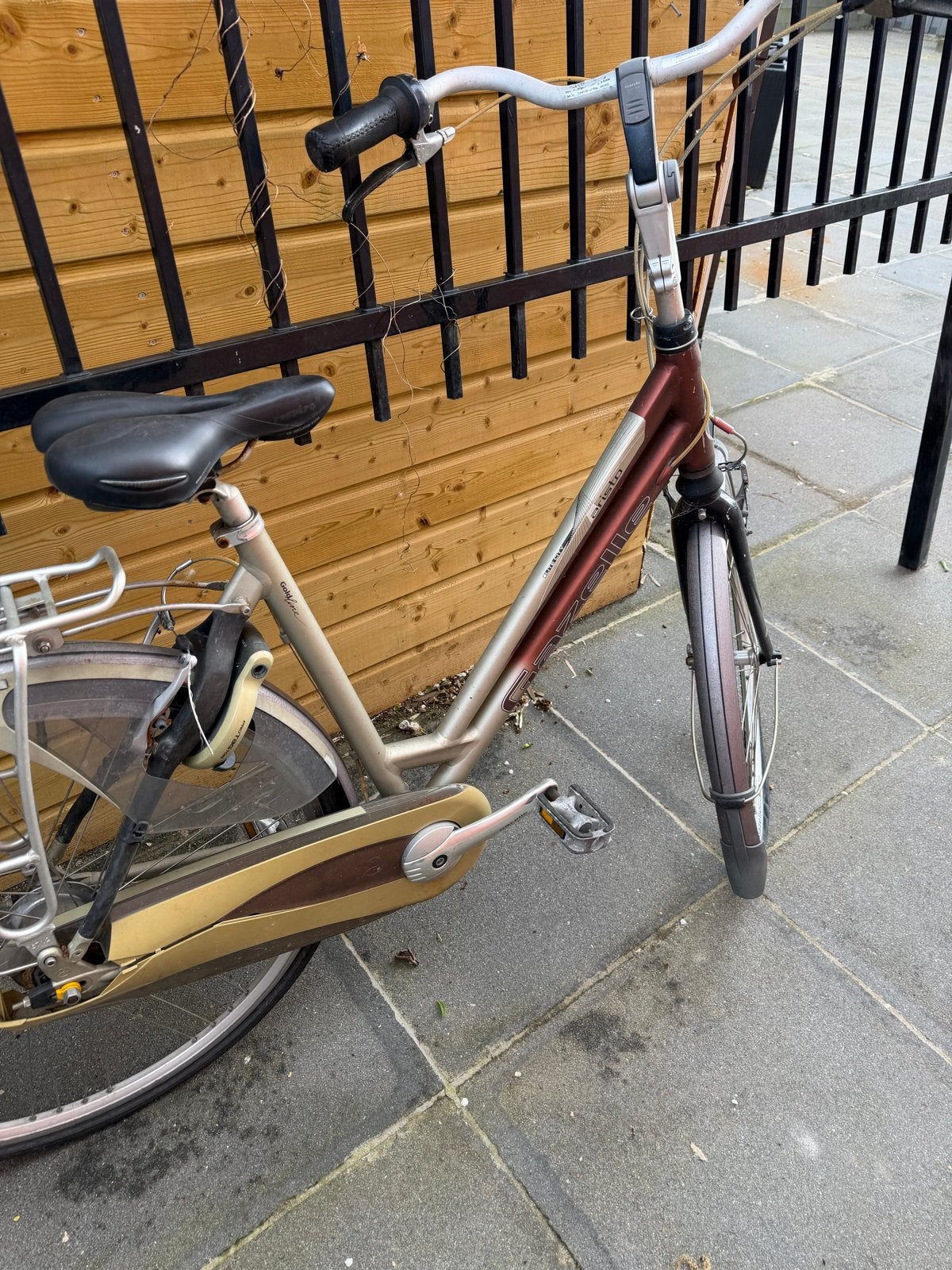 Gazelle Aristo damesfiets - Gebruikt, Fietsen en Brommers, Terugtraprem, Ophalen of Verzenden, Gazelle, 53 tot 56 cm
