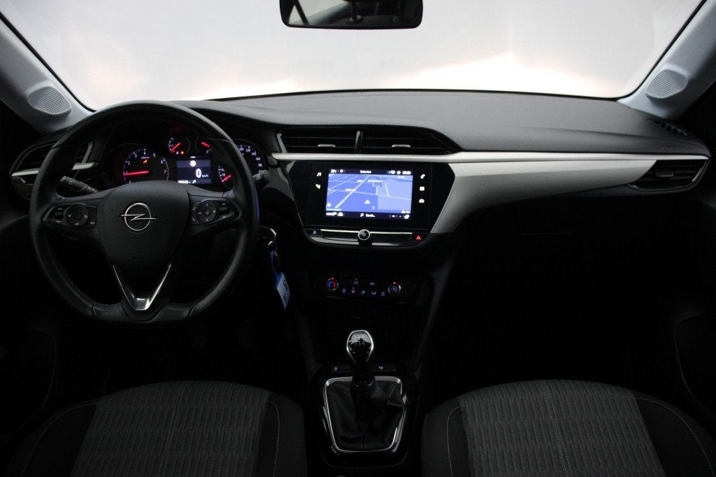 Opel CORSA 1.2 Edition - Carplay, Navi, Cruise, Lichtmetalen, Auto's, Opel, Euro 6, 1199 cc, Met garantie (alle), Zwart