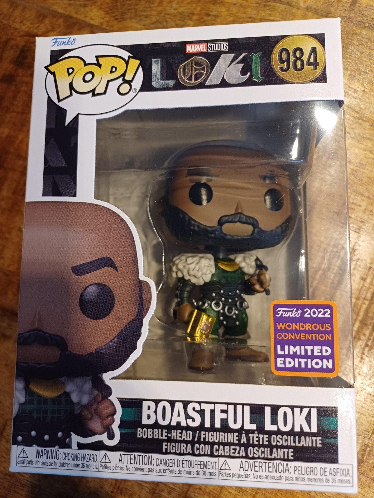 Funko Pop! Marvel Loki – Boastful Loki #984 Wondrous Exclusi, Ophalen of Verzenden, Nieuw