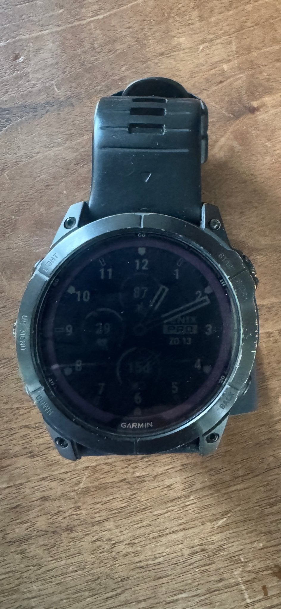 Foto 2 van Garmin Fenix 7X Pro sporthorloge sept‘23 - Compleet met doos