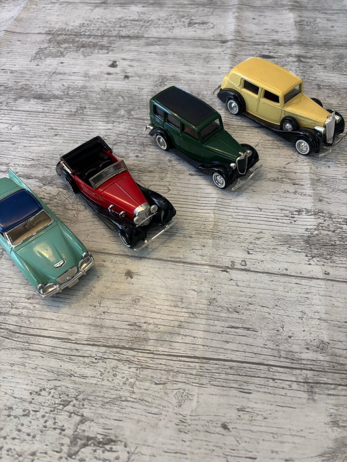 Set van 4 Solido Oldtimer Modelauto's - Diverse Modellen, Ophalen of Verzenden, Gebruikt