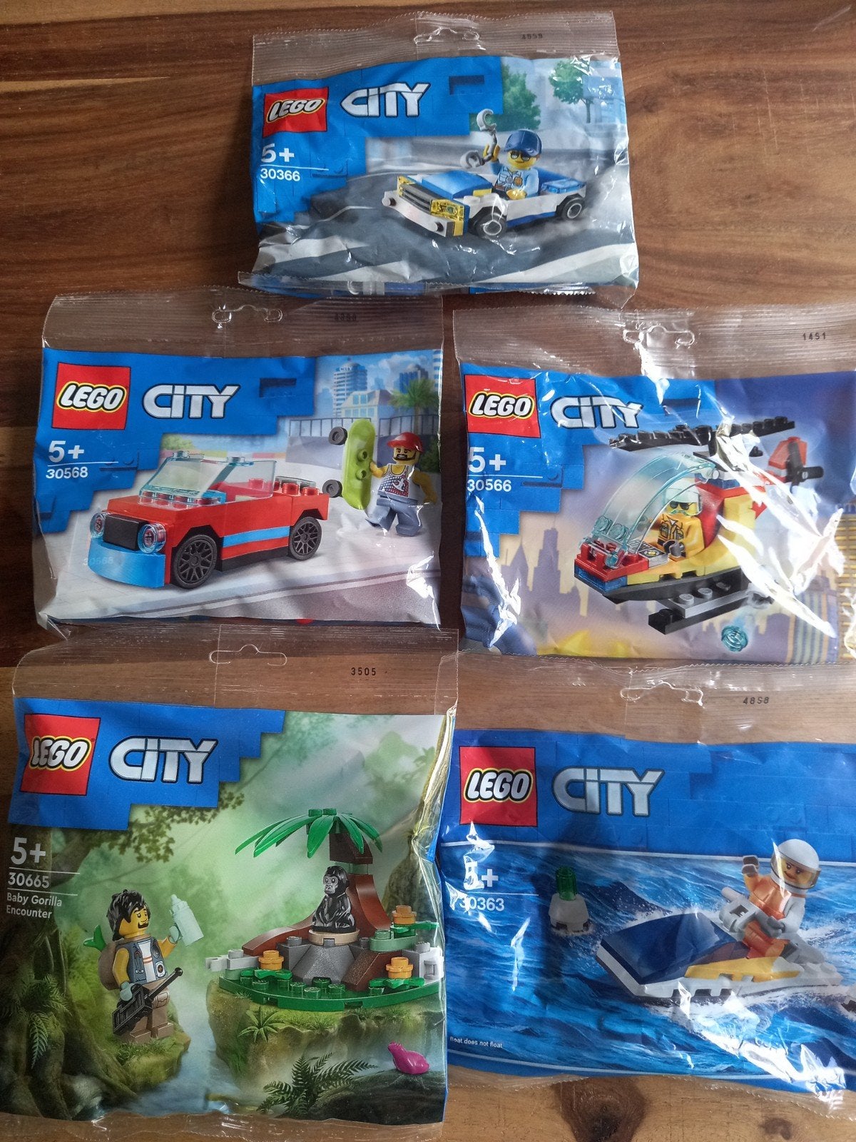 Nieuwe LEGO City Polybags: 30568, 30566, 30665, 30363, 30366, City, Lego, Nieuw, Ophalen of Verzenden