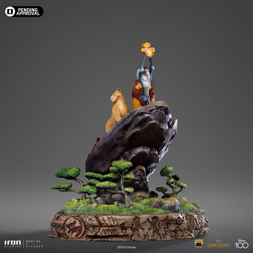 Iron Studios Lion King Deluxe Disney 100th Deluxe Art Scale