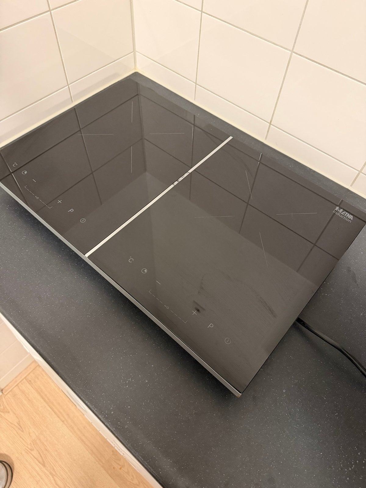 ETNA KIV12ZIL Inductiekookplaat, Witgoed en Apparatuur, Gebruikt, Inbouw, Inductie, 4 kookzones