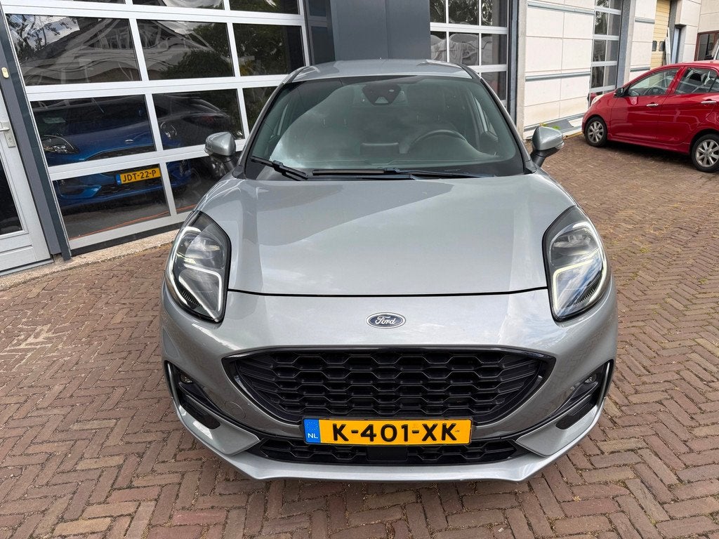 Ford Puma 1.0 EcoBoost Hybrid ST-Line X, Auto's, Ford, Voorwielaandrijving, 125 pk, Leder en Stof, Automatische klimaatregeling