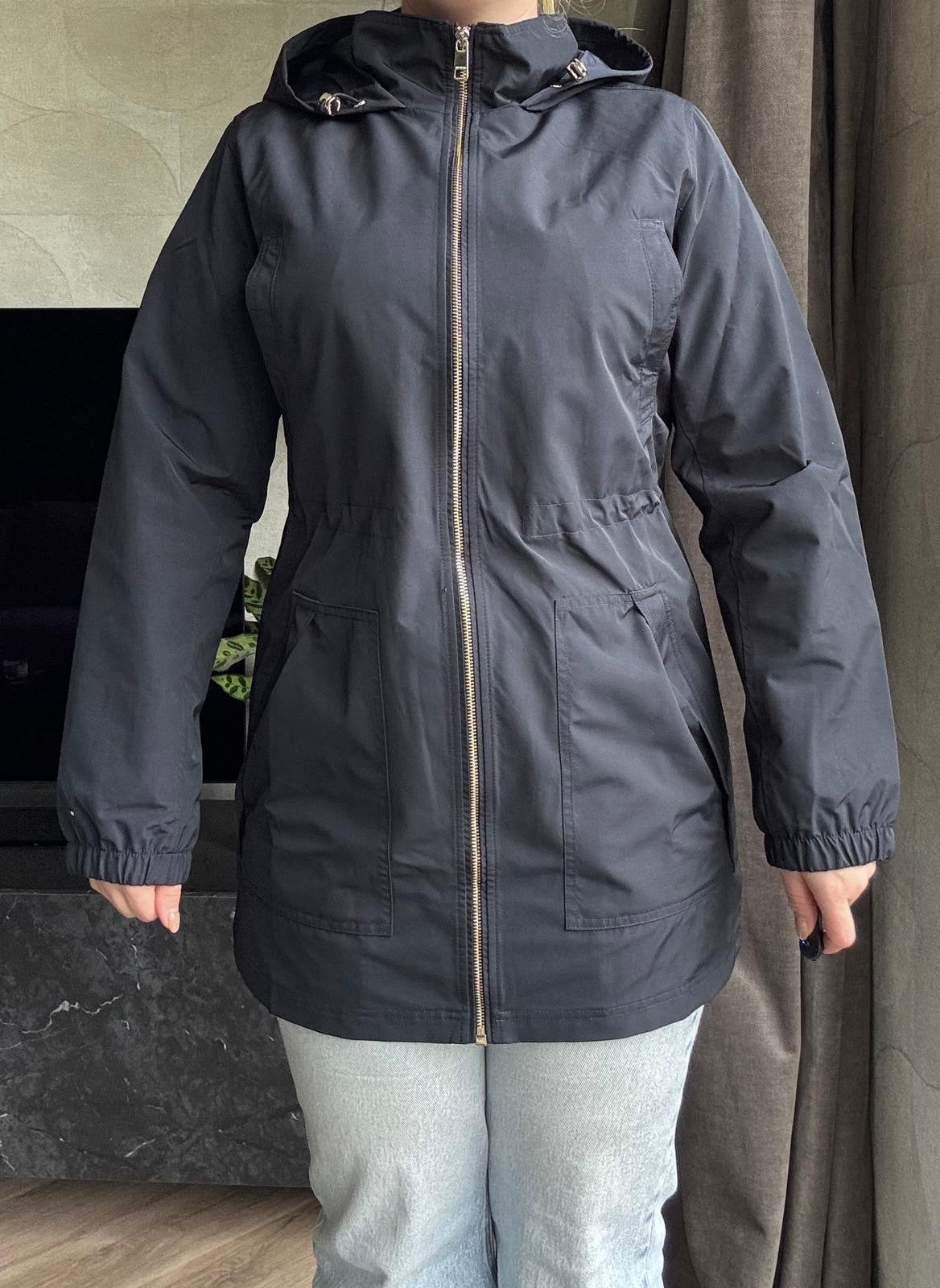 Tommy Hilfiger Zwarte Parka Jas - Maat S/P, Kleding | Dames, Jassen | Zomer, Ophalen of Verzenden, Nieuw, Maat 36 (S), Zwart
