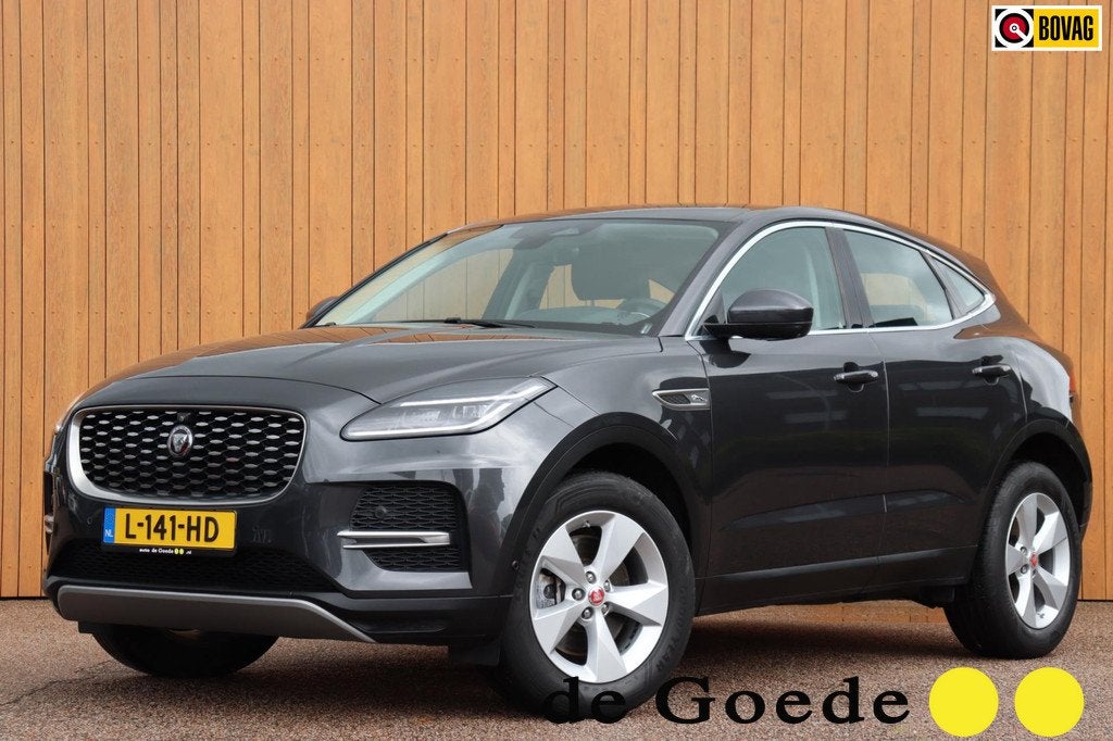 Jaguar E-PACE 1.5 P160 S orgNL leer+el camera's trekhaak pan, Auto's, Jaguar, 12 maanden, 15 km/l, Bedrijf, Hybride Elektrisch/Benzine