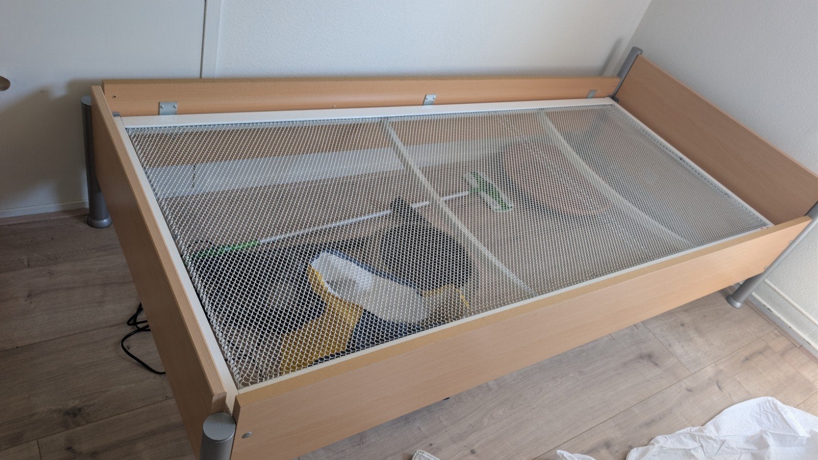 1 persoons bed., Gebruikt, 90 cm, Eenpersoons, Ophalen of Verzenden