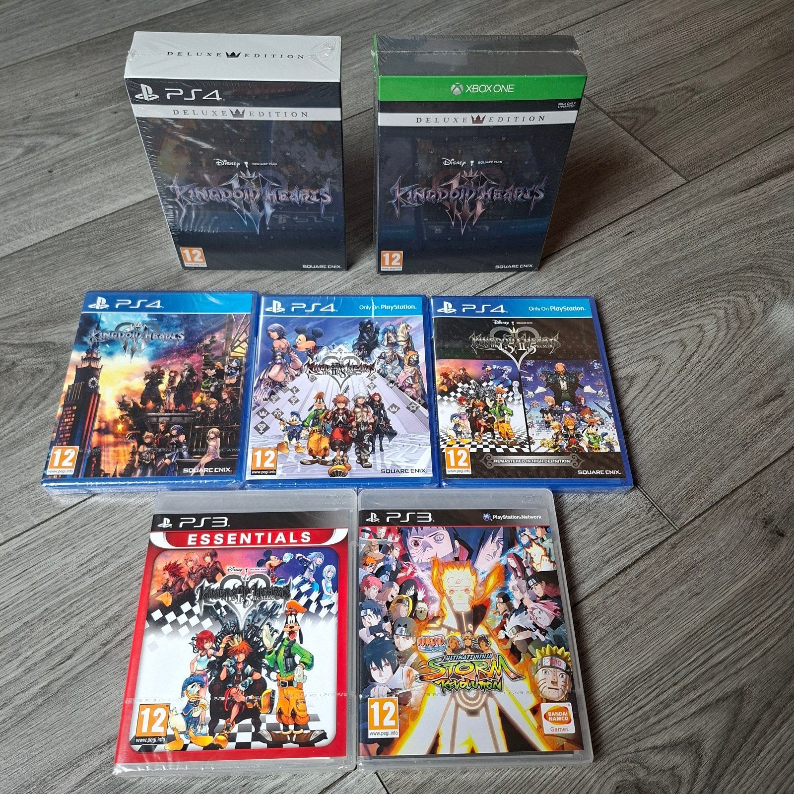 Alle Kingdom Hearts spellen/games + Deluxe Editions Gesealed, Avontuur en Actie, 1 speler, Nieuw, Ophalen of Verzenden