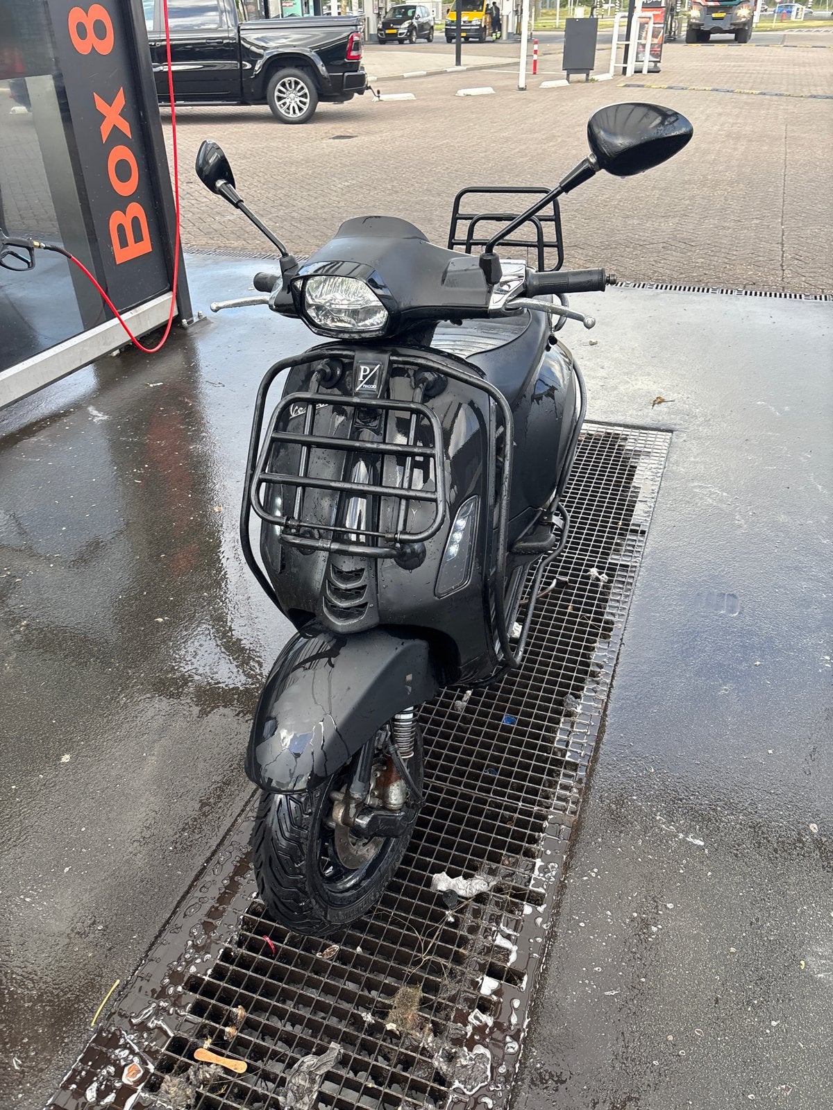 Matzwarte Vespa Sprint - Zo goed als nieuw, Ophalen of Verzenden, Zo goed als nieuw, Overige modellen