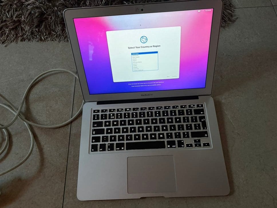 Macbook air 13 inch 2017, Computers en Software, Apple Macbooks, Zo goed als nieuw, MacBook Air, 13 inch, 2 tot 3 Ghz, 128 GB of minder