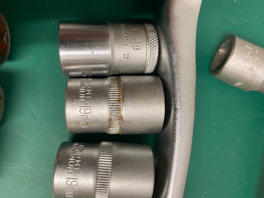 Dopsleutels 17mm en 19mm - Gebruikt, Ophalen of Verzenden, Gebruikt, Overige typen