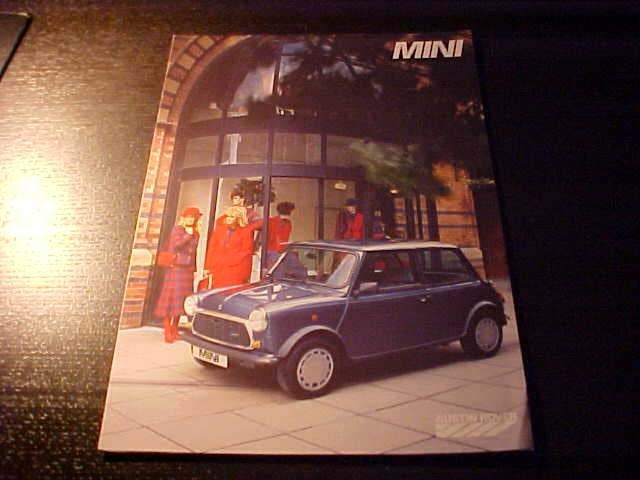 Folder - Mini E/Mayfair 1987 [EO260/A], Ophalen of Verzenden, Gelezen, Overige merken