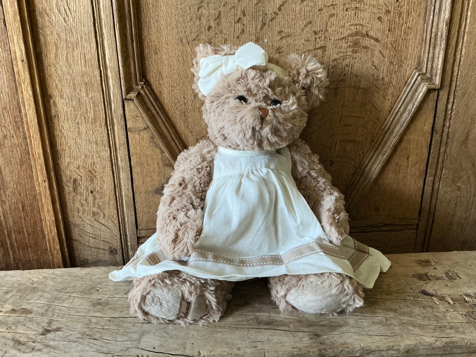 NIEUW Bukowski knuffel pluche beer Luna 40 cm, Kinderen en Baby's, Ophalen of Verzenden, Nieuw, Beer