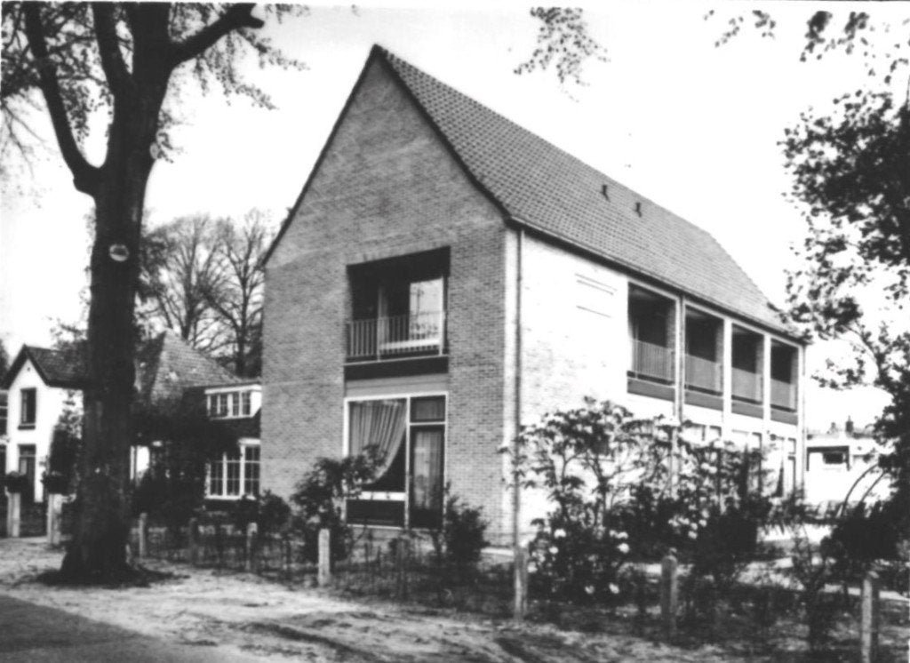 988557 Bergen NH 1972 Hotel Het Witte Huis  Onbeschreven, Ophalen of Verzenden, 1960 tot 1980, Ongelopen, Noord-Holland
