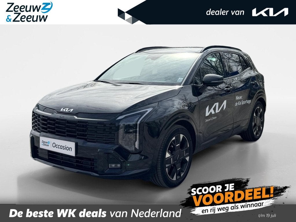 Kia Sportage 1.6 T-GDi Plug-in Hybrid GT-Line | *DEMO Direct, Auto's, Kia, 12 maanden, 14 kWh, 4 cilinders, Zwart