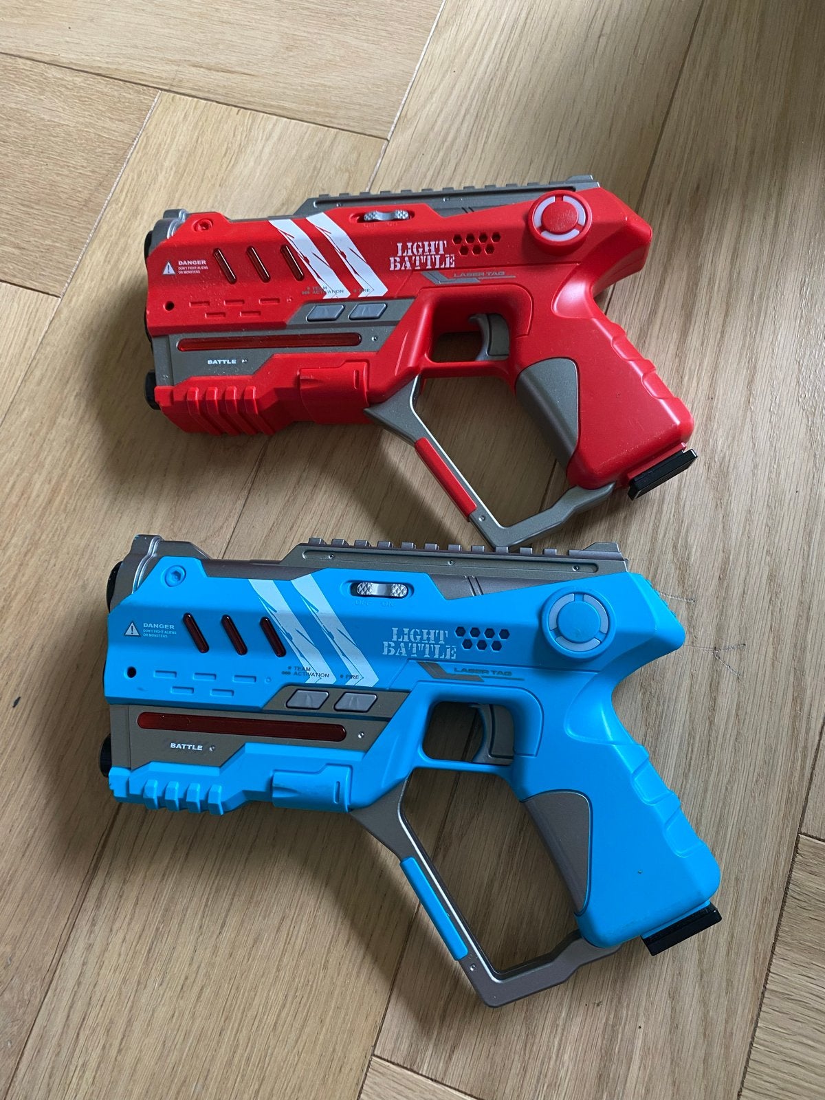 Light Battle Laser Tag Set - Rood & Blauw, Ophalen of Verzenden, Gebruikt