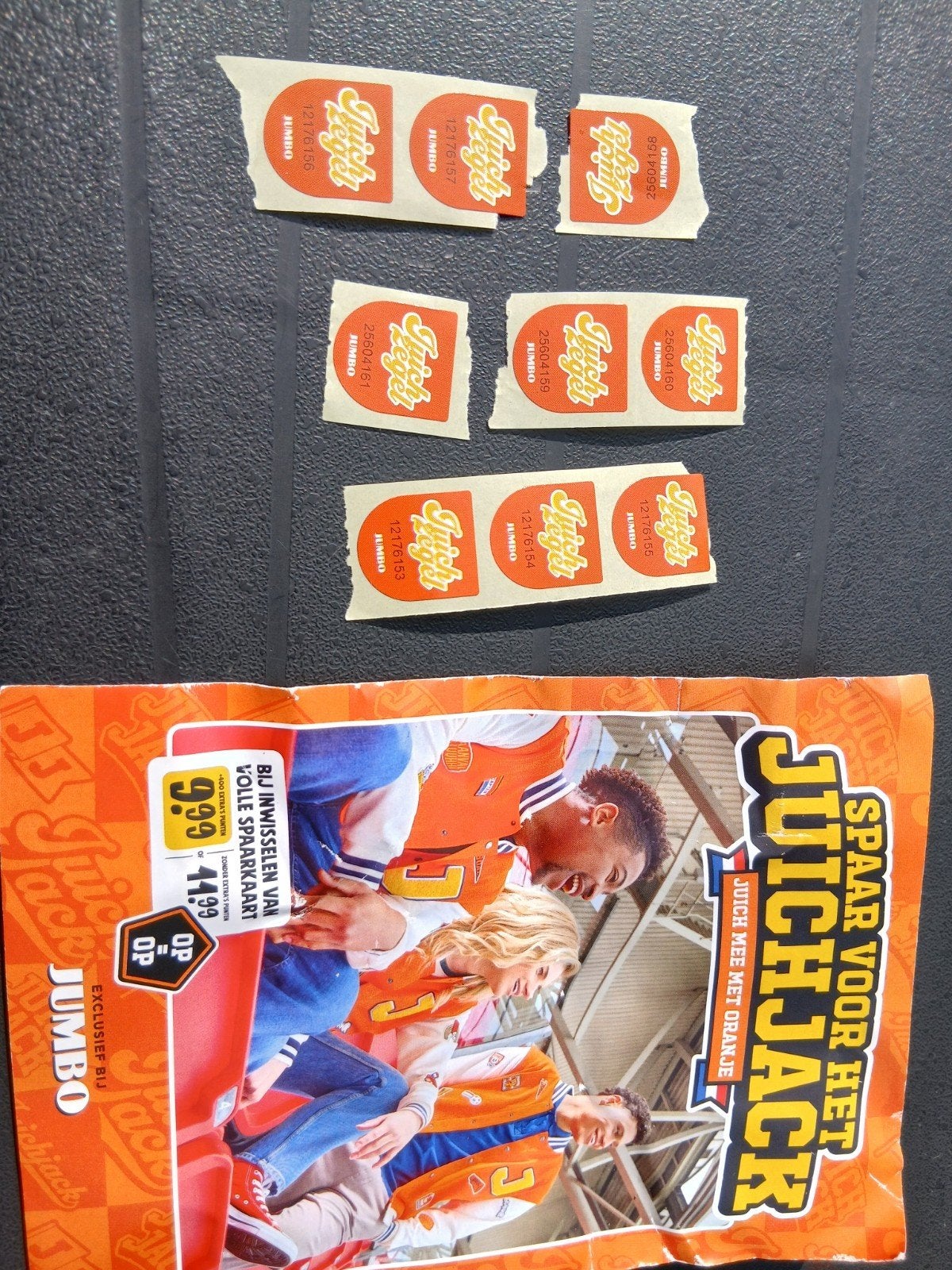 Juichjack zegels jumbo, Jumbo, Ophalen of Verzenden